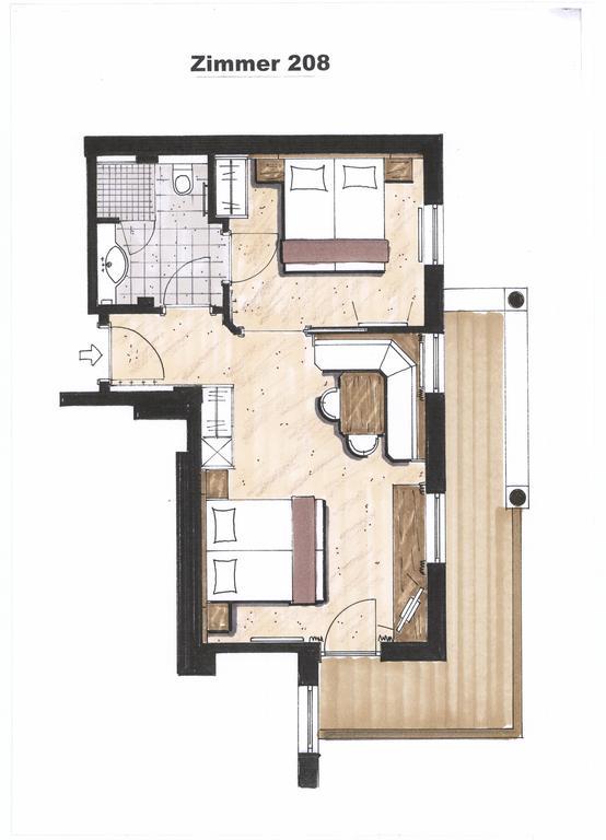 Landhotel Lechner Кирхберг ин Тирол Екстериор снимка